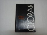 CADEREA IN TIMP - CIORAN - Humanitas Bucuresti. 1998