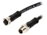 Cablu M8-M8 pentru senzori/automatizări, MOLEX