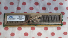 Memorie Ram OCZ Gold 1 GB DDR2 800Mhz Desktop. foto