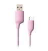 Cablu Date &amp; Incarcare Tip C 2.4A (Roz) Puridea