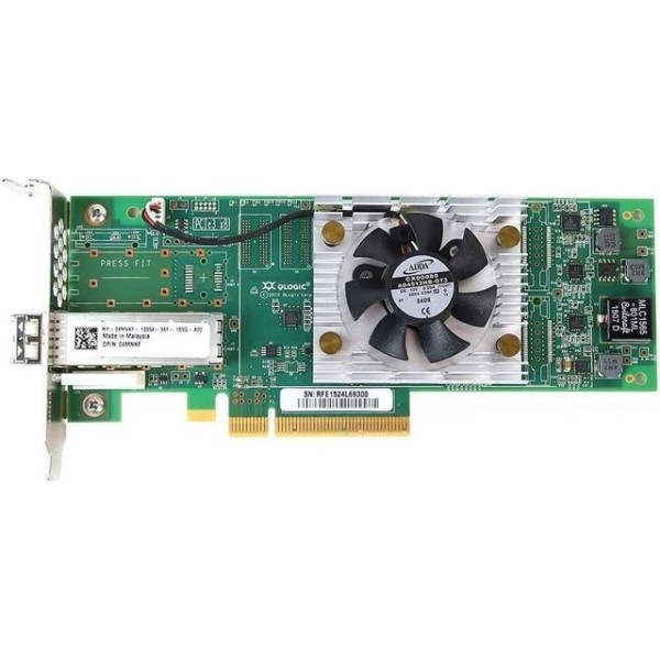 Adaptor HBA QLOGIC QLE2660 Fibre Channel 16Gb/s, 1 Port + Modul Optic LP - Dell 4MNKF