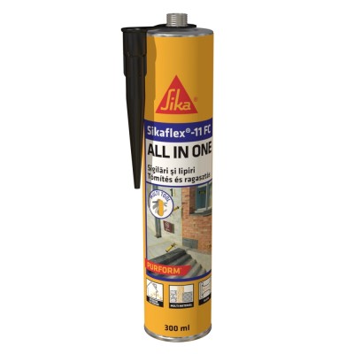 Adeziv sigilant Sika Sikaflex - 11 FC Purform, negru, 300 ml foto
