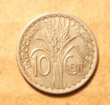INDOCHINA 10 CENTI 1941 S NEMAGNETICA