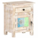 Cumpara ieftin Noptiera, 40x30x50 cm, lemn de acacia nefinisat