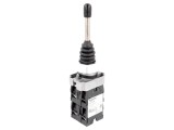 Joystick Comutator 22mm Pozitie Stabilă Negru