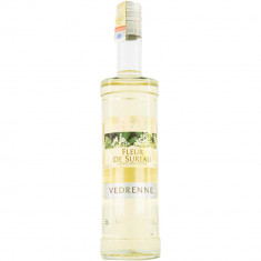 Lichior Vedrenne Elderflower, 0.7L, Alcool 20%, Lichior Flori de Soc, Lichior Bun, Lichior de Calitate, Lichior Vedrenne, Lichior cu Flori de Soc Vedr