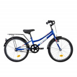 Bicicleta Copii DHS 2001, Roti 20inch, Frane V-Brake (Albastru)