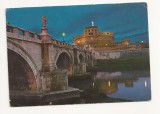 IT2-Carte Postala-ITALIA - Roma, Castel S. Angelo ,circulata 1976