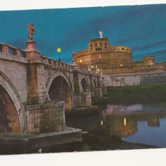 IT2-Carte Postala-ITALIA - Roma, Castel S. Angelo ,circulata 1976