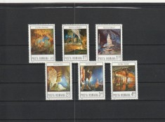 ROMANIA 1978 LP 963 PESTERI DIN ROMANIA SERIE MNH NESTAMPILATA foto
