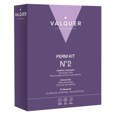 Kit solutie permanenta nr. 2 pentru păr vopsit 100+100+10 ml Valquer foto