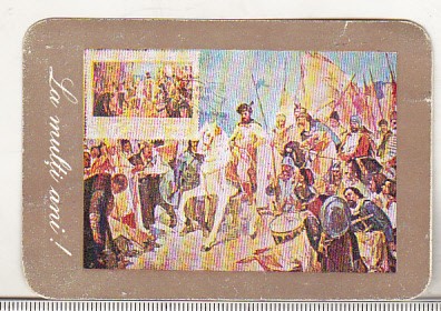bnk cld Calendar de buzunar - 1970 - Intreprinderea Filatelia Bucuresti foto
