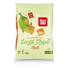 Chipsuri Bio din Linte cu Chilli Pronat 90gr Cod: bg265079 foto