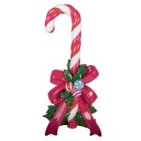 Decoratiune Craciun Acadea polirasina multicolora 22x18x46 cm
