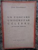 Barbu Theodorescu , Un concurs universitar celebru , Nicolae Iorga ,1944 , ed. 1