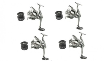 Set 4 MULINETE pescuit Crap / Somn / ideale Dunare DM 70 foto