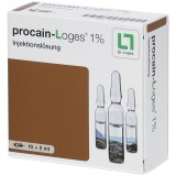 Soluție injectabilă Procain-Loges 1%, Dr. Loges, 10 fiole x 2 ml