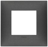 Rama Ornament rectangulara 2M Vimar Neve carbon matt 09662.14