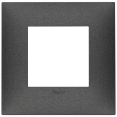 Rama Ornament rectangulara 2M Vimar Neve carbon matt 09662.14