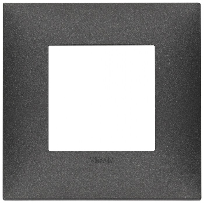 Rama Ornament rectangulara 2M Vimar Neve carbon matt 09662.14