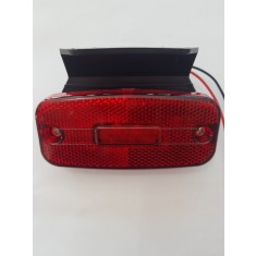 Lampa de gabarit 3 smd rosie cu suport12v-24v
