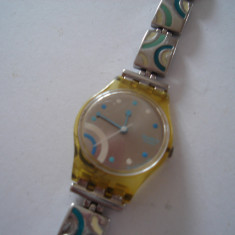 Ceas Swatch model AG 2004, quartz, pentru dame