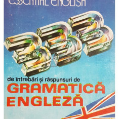 Leon Levitchi - 333 de intrebari si raspunsuri de gramatica engleza (editia 1993)