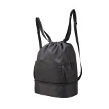 Rucsac sport impermeabil, 32x16x45 cm, Negru, ATU-081226, Marime universala, Oem