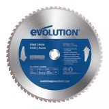 Panza circular pentru taiat otel, pentru fierastraie circulare Evolution 355mm, &Oslash;355 x 25.4 mm, 66 de dinti TCT