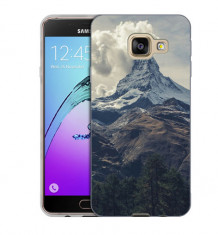 Husa Samsung Galaxy A5 2017 A520 Silicon Gel Tpu Model Mountains foto