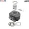Set motor (kit cilindru) ATU Spin - CPI Aragon - Oliver - Keeway -F-Act - Hurricane - Kreidler 2T AC 50cc D40.00 bolt 12 (EVOK)