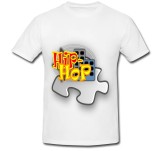Tricou &quot; Hip Hop puzzle &quot;