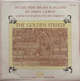 Vinil # LP "Japan Press" John Lewis &lrm;&ndash; The Golden Striker Music For Brass &amp; Piano By John Lewis Conducted &amp; Played By The Composer (VG)