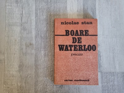 Boare de Waterloo de Nicolae Stan foto