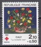 Franta 1984 - Crucea Roșie, MNH, Nestampilat