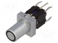 Comutator tastatură SPST-NO 0,05A/12VDC argintie LED HIGHLY ELECTRIC