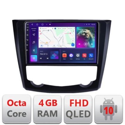 Navigatie Renault Kadjar B-9030 Android Ecran QLED octa core 4+64 carplay android auto KIT-9030+EDT-E309V3 CarStore Technology foto