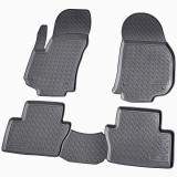 Set de 4 covorase cauciuc 3D stil tavita premium pentru Opel Zafira B 2005-2014, Recambo