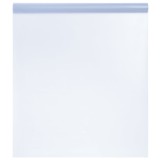 VidaXL Folie fereastră, statică/mată, gri transparentă, 60x1000cm, PVC