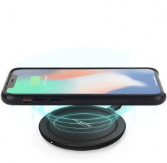Incarcator Wireless Fast Charger 15 W Ansmann, iPhone, Samsung, Huawei foto