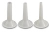 Set de 3 palnii pentru carnati , plastic alb , compatibil masina nr 10