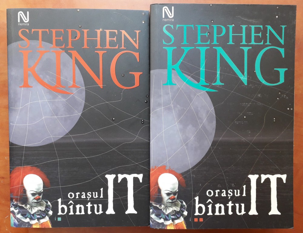 Orasul Bantuit 2 Volume Necartonate Stephen King Nemira 2004 Okazii Ro