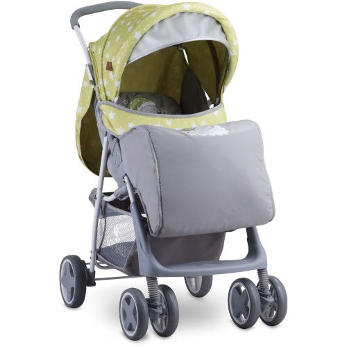 Carucior Sport Terra cu Husa de Picioare, Colectia 2019 Green & Grey Elephant Carucior Sport Terra cu Husa de Picioare, Colectia 2019 Green & Grey Elephant