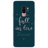 Husa silicon pentru Samsung S9 Plus, Fall In Love