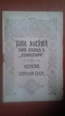 revista tara noastra anul 1 nr 28 redactor octavian goga 1907 foto