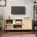vidaXL Comodă TV, stejar sonoma, 100x40x45 cm, lemn prelucrat