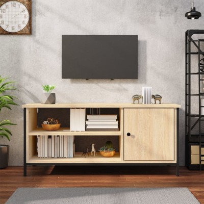 vidaXL Comodă TV, stejar sonoma, 100x40x45 cm, lemn prelucrat 826301 foto