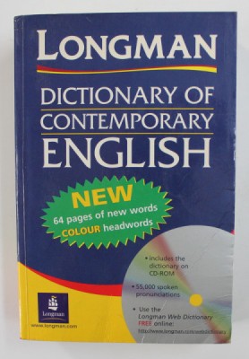 LONGMAN DICTIONARY OF CONTEMPORARY ENGLISH - 2001 foto