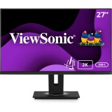Monitor IPS LED ViewSonic 27 VG2756-2K, QHD 2560 x 1440, HDMI, DisplayPort, Pivot, Boxe Negru