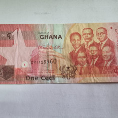 bancnota ghana 1c 2010